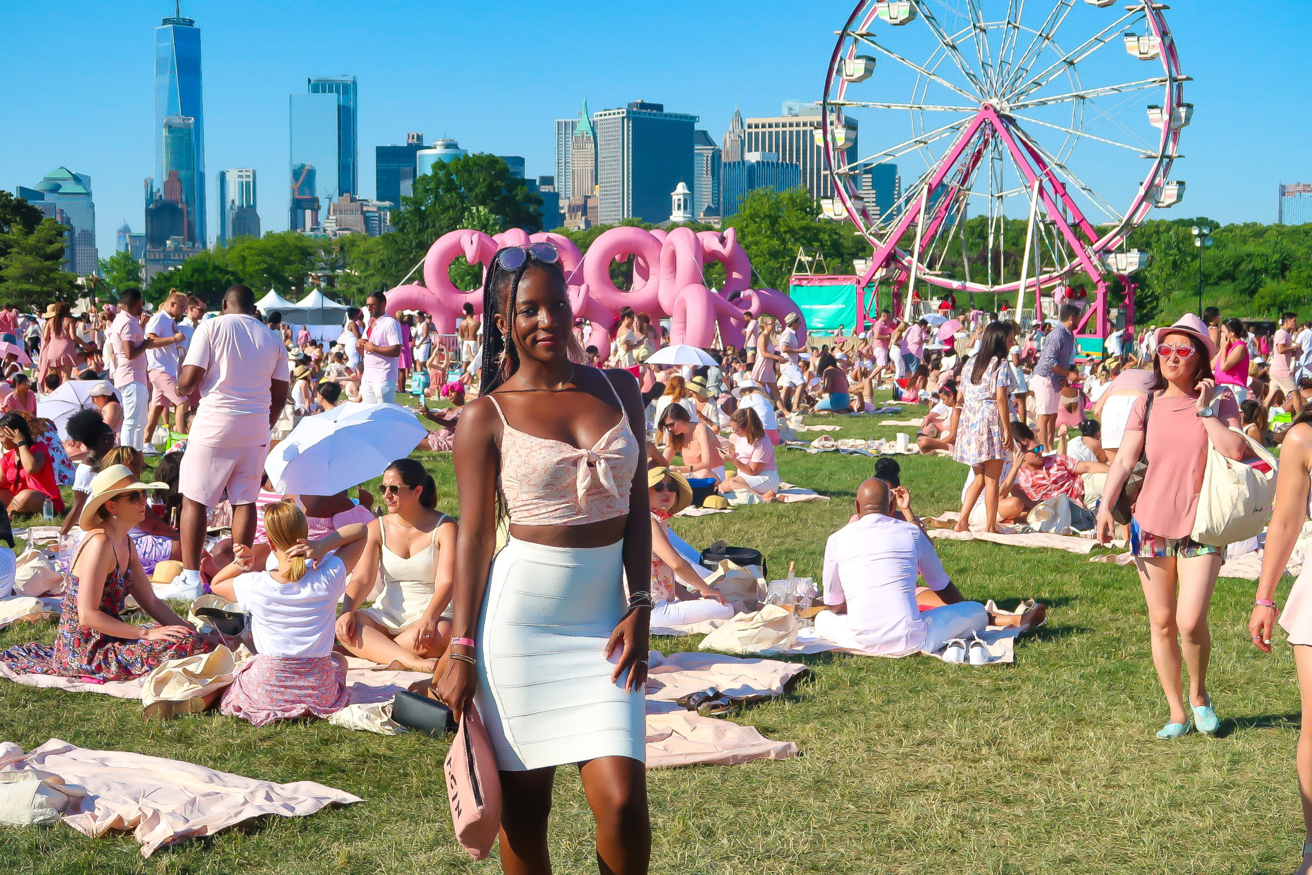 Pinknic Rosé Summer Festival on Governors Island in NYC Bestkeptstyle